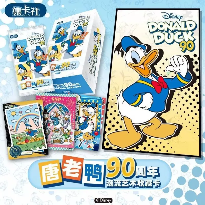 Card Fun Disney Don Donald Fauntleroy Duck Anniversary Fun Film Cards Anime Peripherals Rare Ssp Ur Collectible Mysterious Card