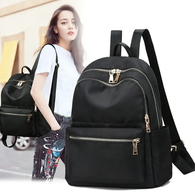 2025 New Fashion Oxford Cloth Mommy Women's Nylon Backpack Waterproof School Bag Ani