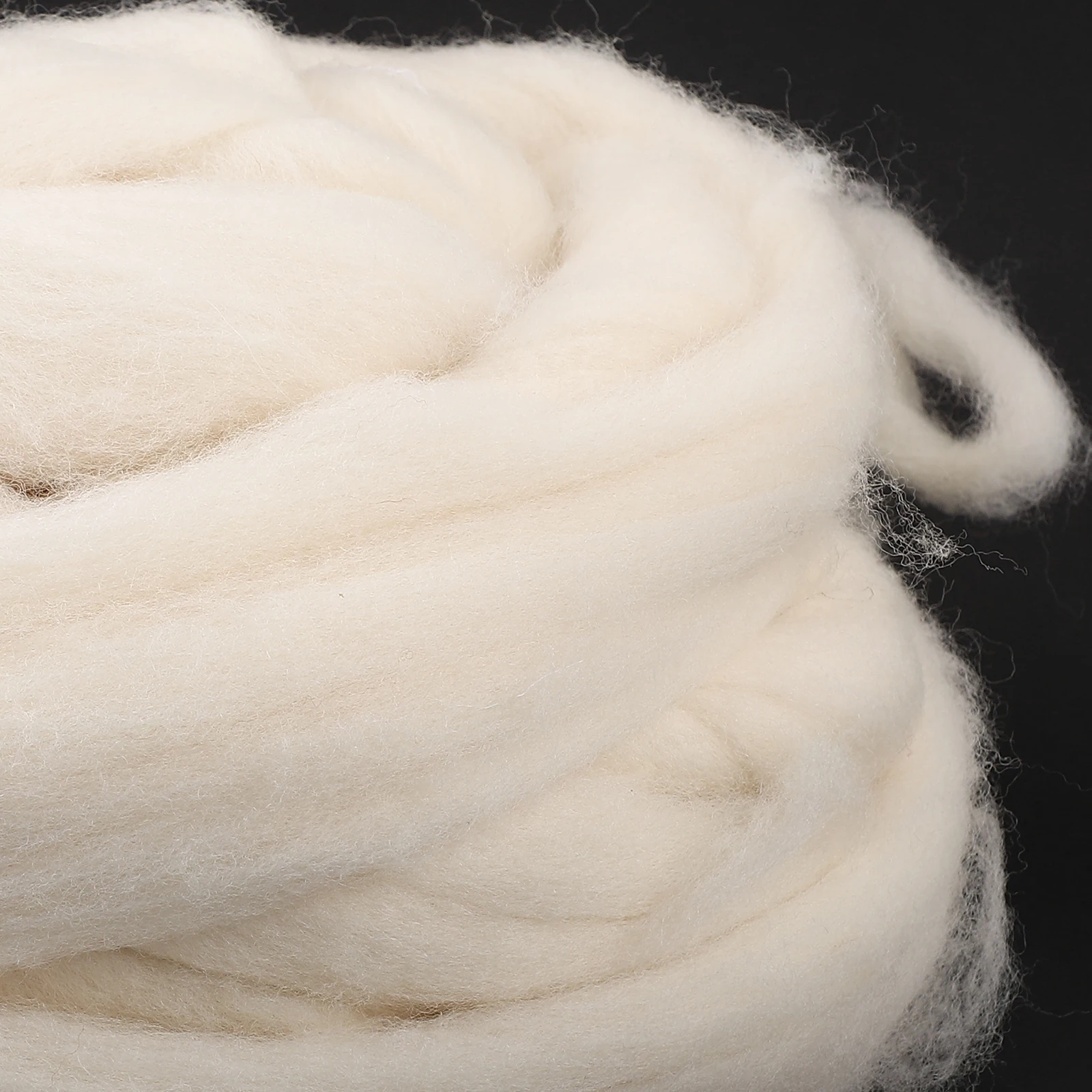 

200G Wool Roving For Needle Felting Soft Fiber Felting Wool Craft Supplies Diy Roving Fiber Wet Felt Jewelry Making 3D