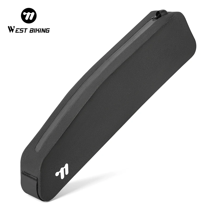 AliExpress West Biking WEST BIKING Extended Bicycle Top Tube Bag 1.9L Narrow Cycling Front Frame Bag Screw&Strap Mount Waterproof BMX MTB Road Bike Bag