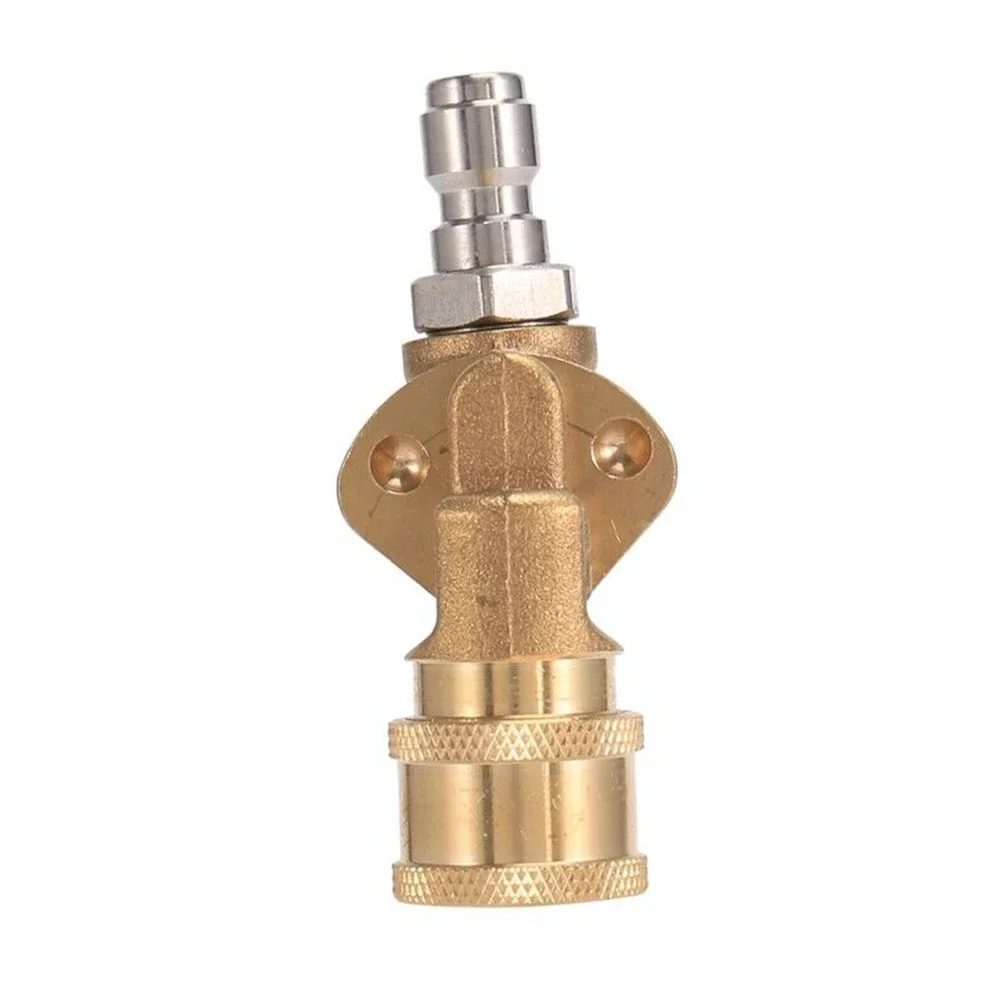 Rotary Coupler Innovative Pivoting Coupler for Pressure Washer Spray Nozzle Get Hard To Reach Surfaces Cleaned!