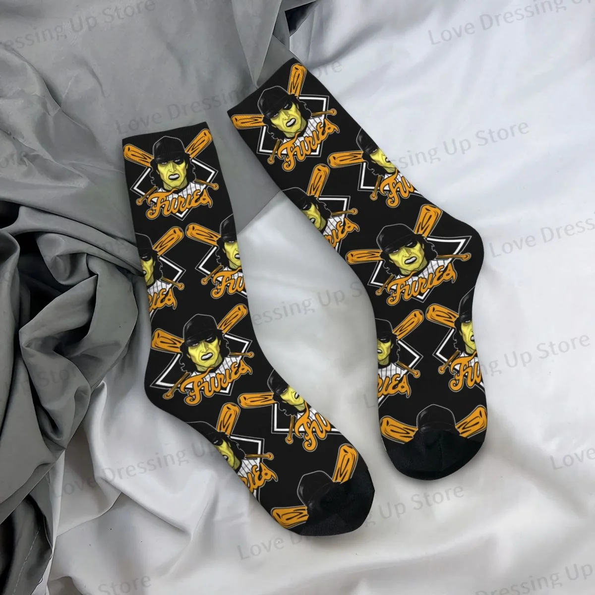 Baseball Furies Men Women Socks Outdoor Novelty Spring Summer Autumn Winter Stockings Gift