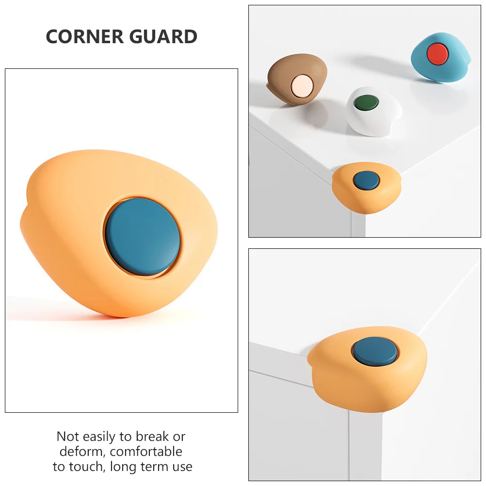 

2pcs Silicone Table Protectors Child Safety Guards For Furniture Durable Odorless Easy Install Kids Friendly Guard Home Office