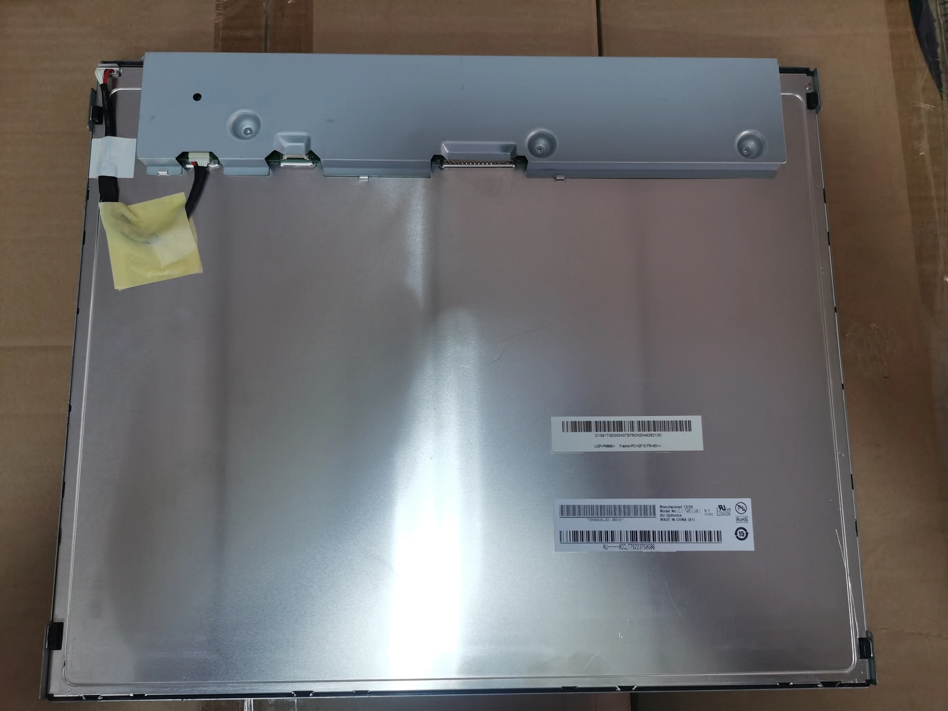 

Original G170EG01 V1 17 inch industrial screen, tested in stock G170EG01 V0 G170ETN01.0 G170EG01 V.0 G170EG01 V.1