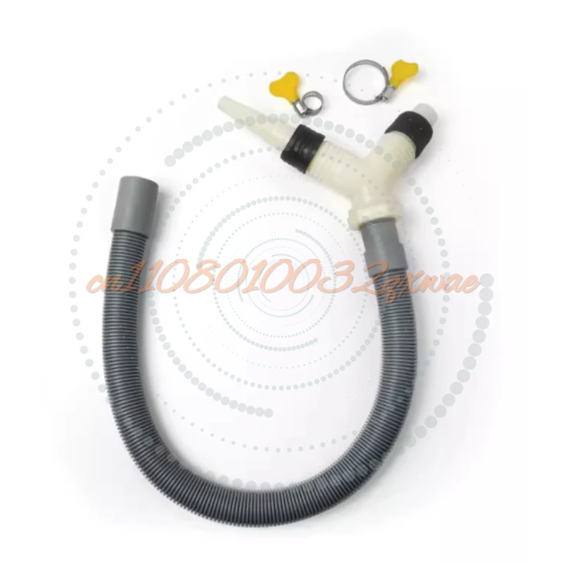 Drum Pulsator Washing Machine Dryer Double in And One Out Butt Lengthened Drain Pipe