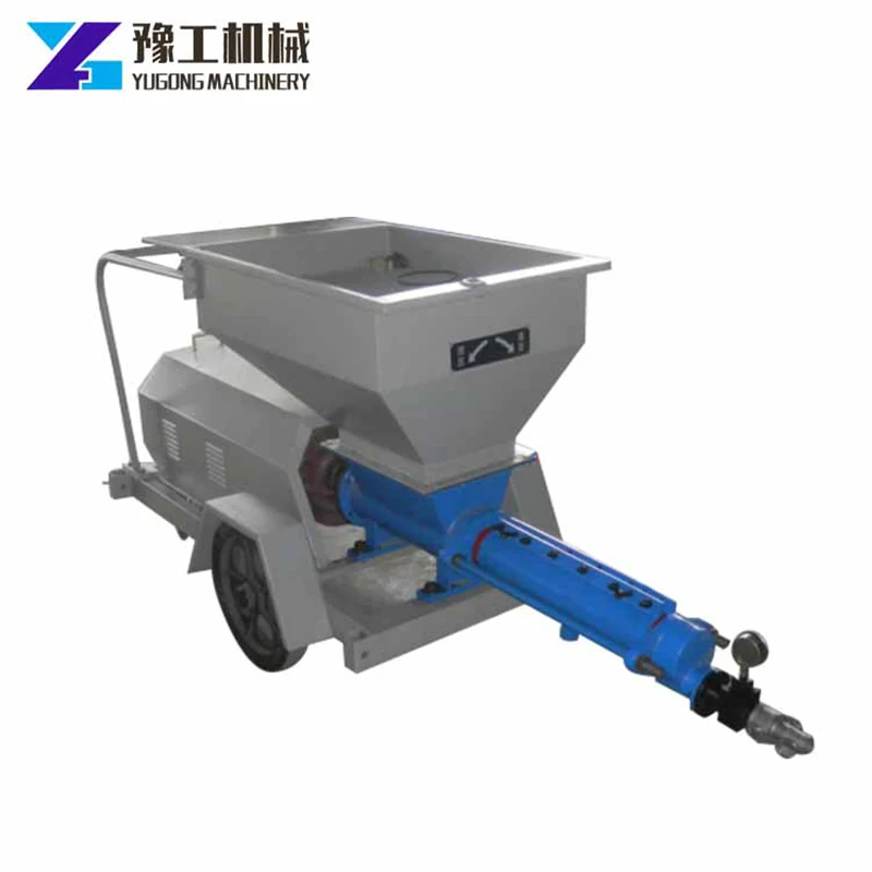 Automic Mini Mobile Wall Gelcoat Grc Spray Gun Spray Cement Mortar Spray Machine  Wall Sprayer Mortar Spraying Machine