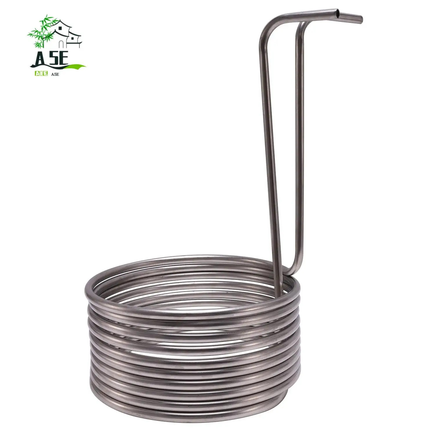 

A05E-Stainless Steel Immersion Wort Chiller Tube For Home Brewing Super Efficient Wort Chiller Home Wine Making Machine Part