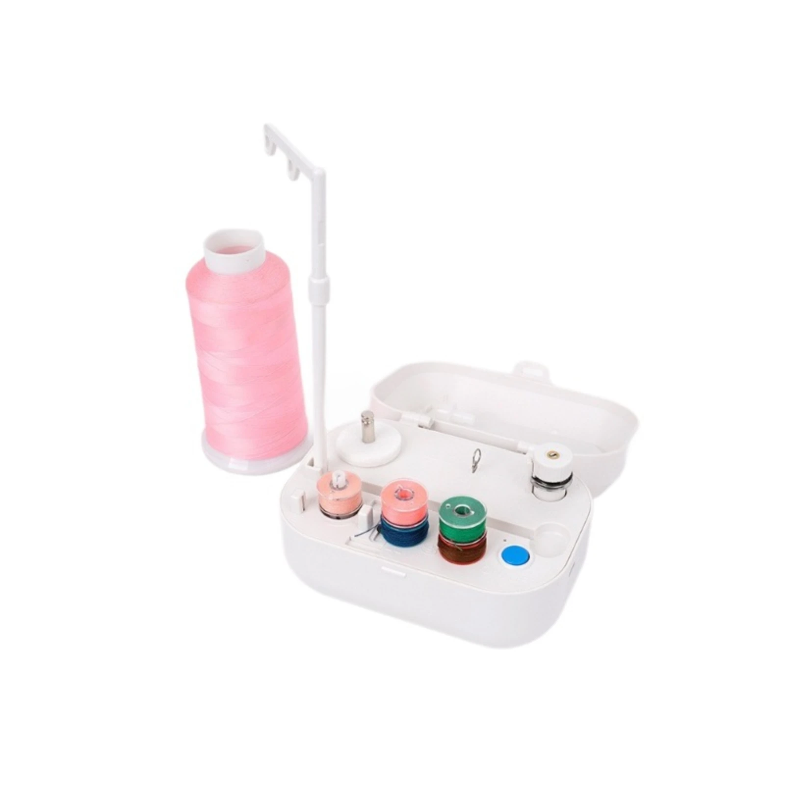 Sewing Accessory Space-Saving Compact Sewing Machine Bobbin Winder Bobbin Winder with Spool Holder for Sewers, Craft Tables