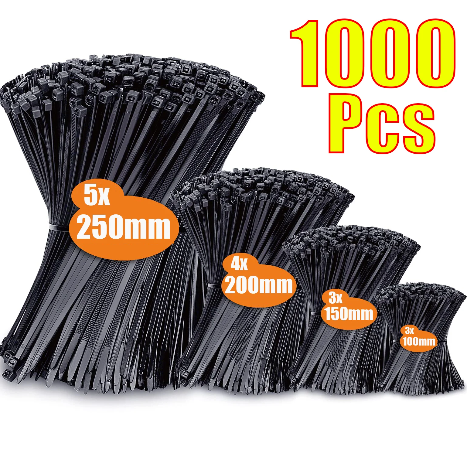 1000/100PCS Nylon C…