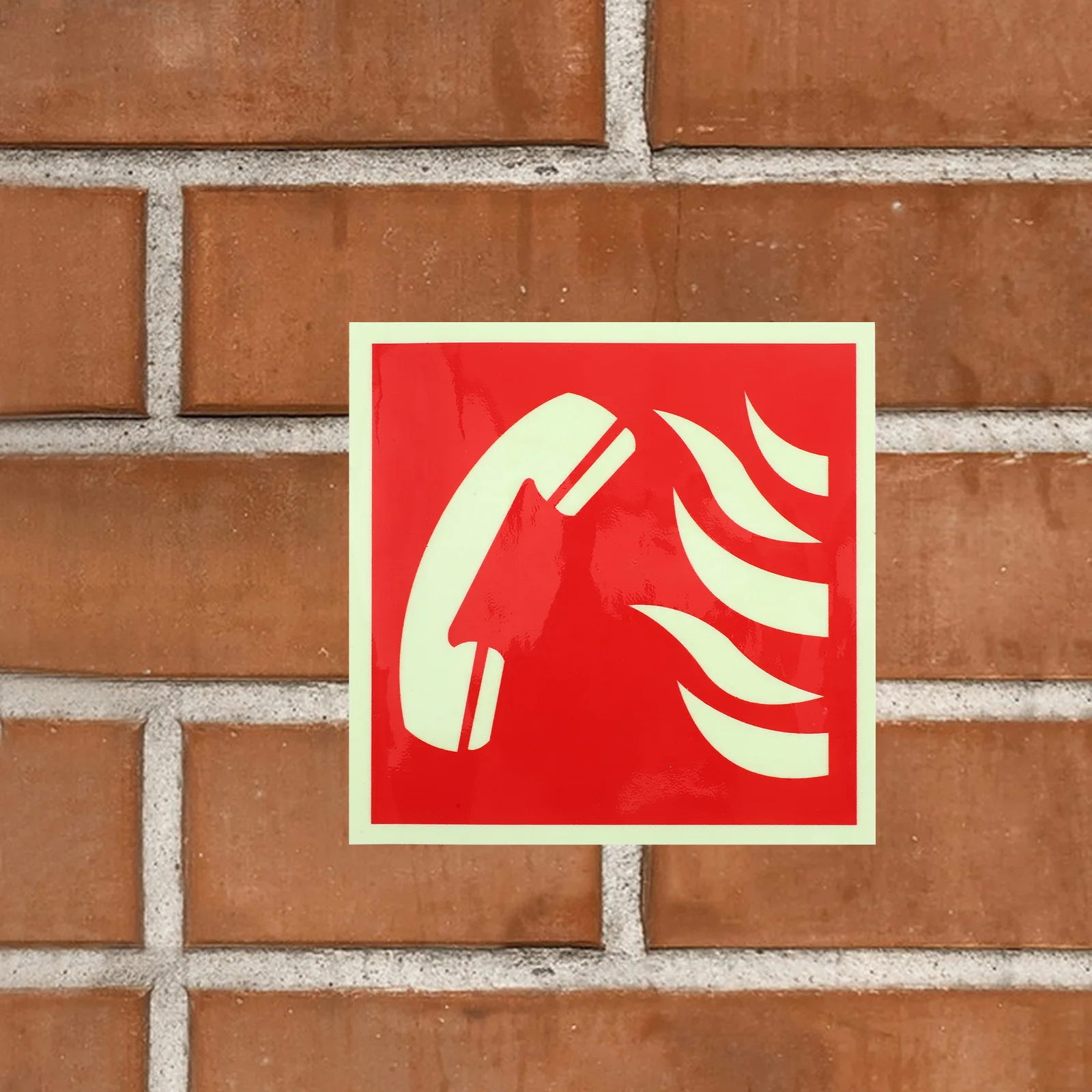 

Waterproof Emergency Call Adhesive Glow In The Labels For Elevator Tunnels Basements Self