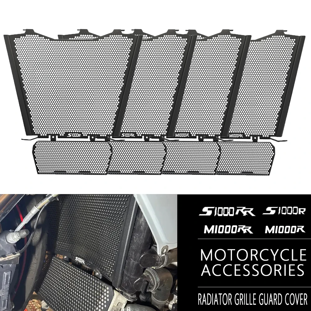 

For BMW S1000RR S1000R M1000RR M1000R 2025 2026 Motorcycle Accessories Radiator Guard Protection Cooler Grill Cover Protector