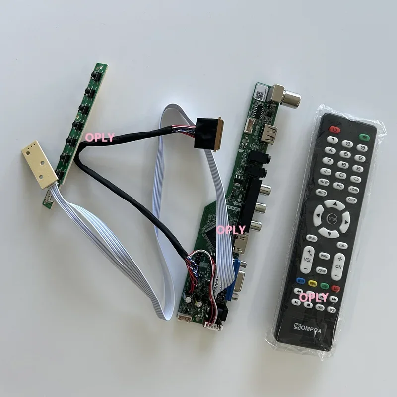 

Для Samsung LTN156AT15 LTN156AT17 LTN156AT19 1366X7668 15,6 "HDMI-совместимый USB VGA AV RF TV комплект платы контроллера светодиодный экран