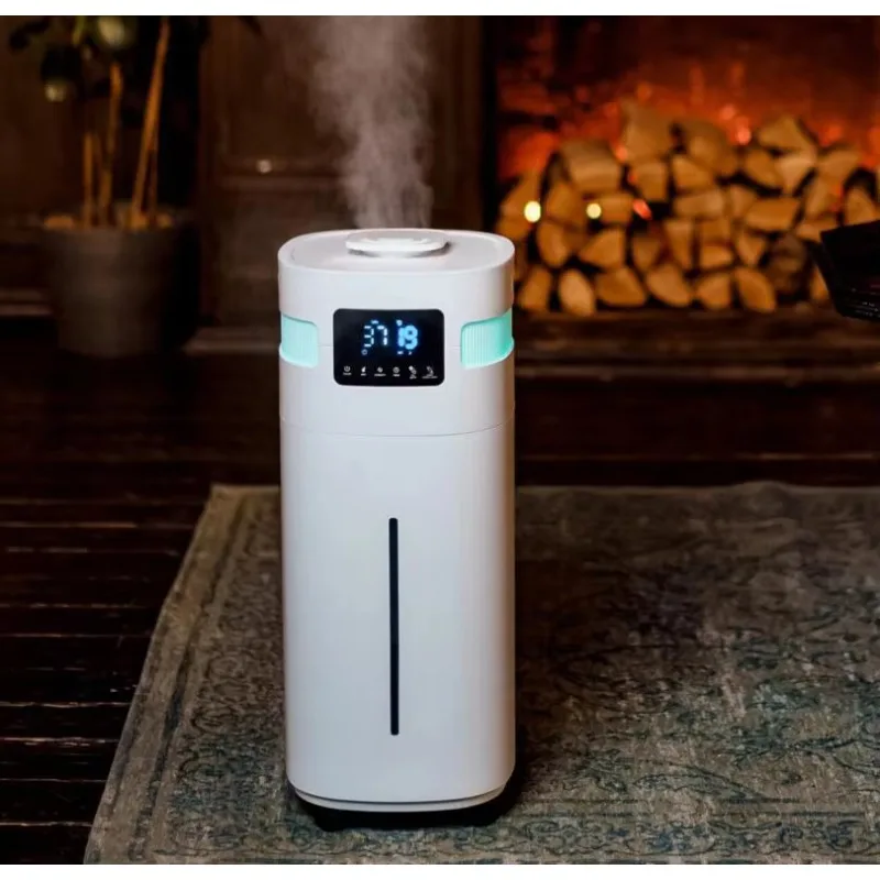 Commercial Cool Mist Diffuser Humidifiers Constant Humidification 10L Remote Control 4 Heads Ultrasonic Humidifier for Garden