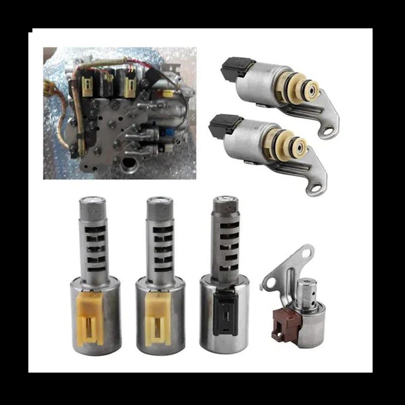 

U540E 6Pcs/Set Shift Solenoid Valve Gear Box Solenoid Valve Fit For Toyota Vios A4LB1