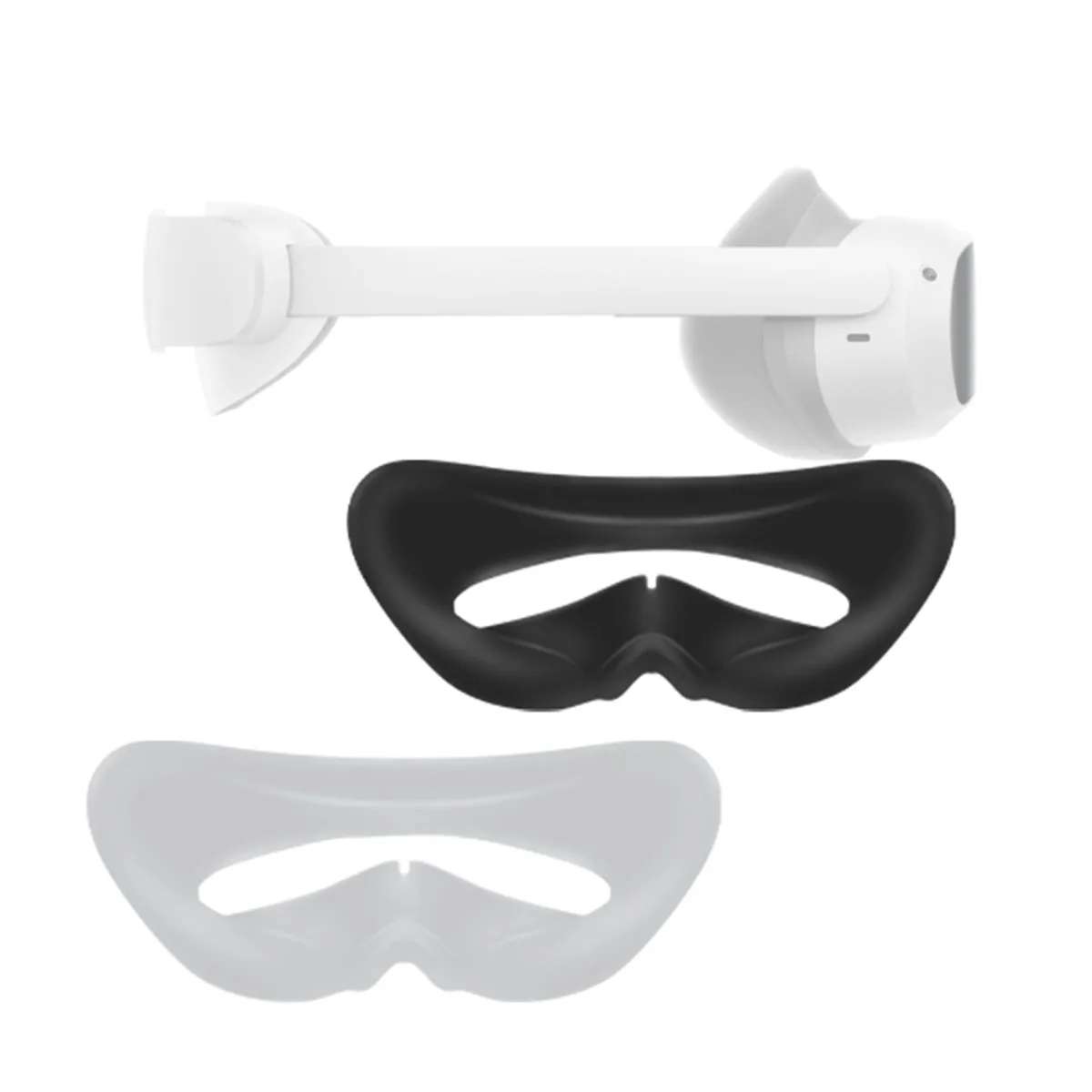 Pico 4 VR 실리콘 인터페이스 커버, 보호 매트, 아이 패드, 쿠션 페이스 커버, Pico Neo 4 VR 액세서리, 밀키