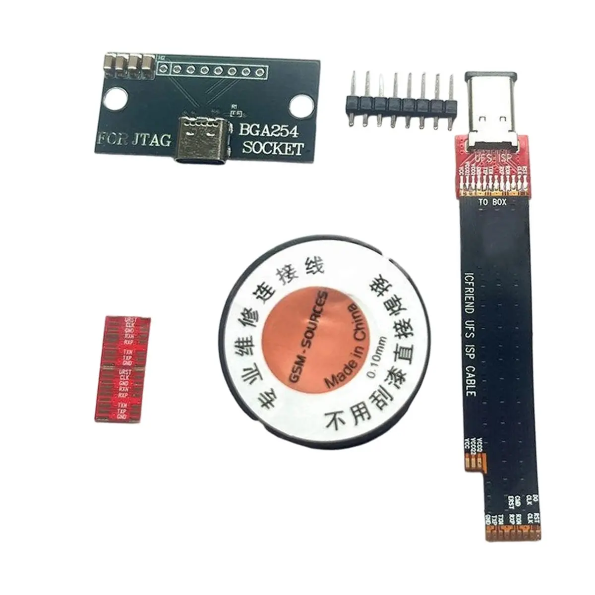 Suitable Z3X UFS ISP Cable UFS ISP Flex Cable Upgrade Type C for EASY JTAG BOX UFS 254 Socket Conector Cable