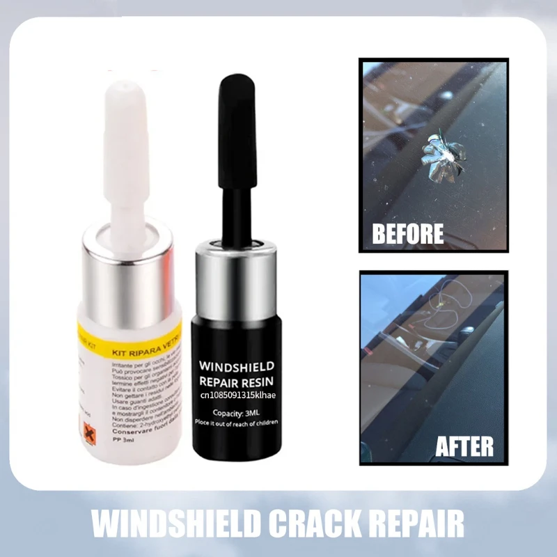 

Windshield Crack Repair Fluid Car Window Cell Phone Screen Repair Kit Auto Glass Scratch and Crack Repair Agent Auto Accessories