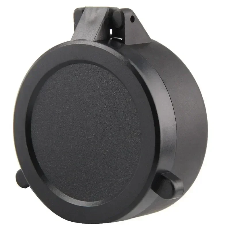 

1 PC Outdoor Rifle Mirror Lens Dust Cover Flip Spring Quick Opening Lens Suitable for Different Sizes of Hunting Caliber Rifles