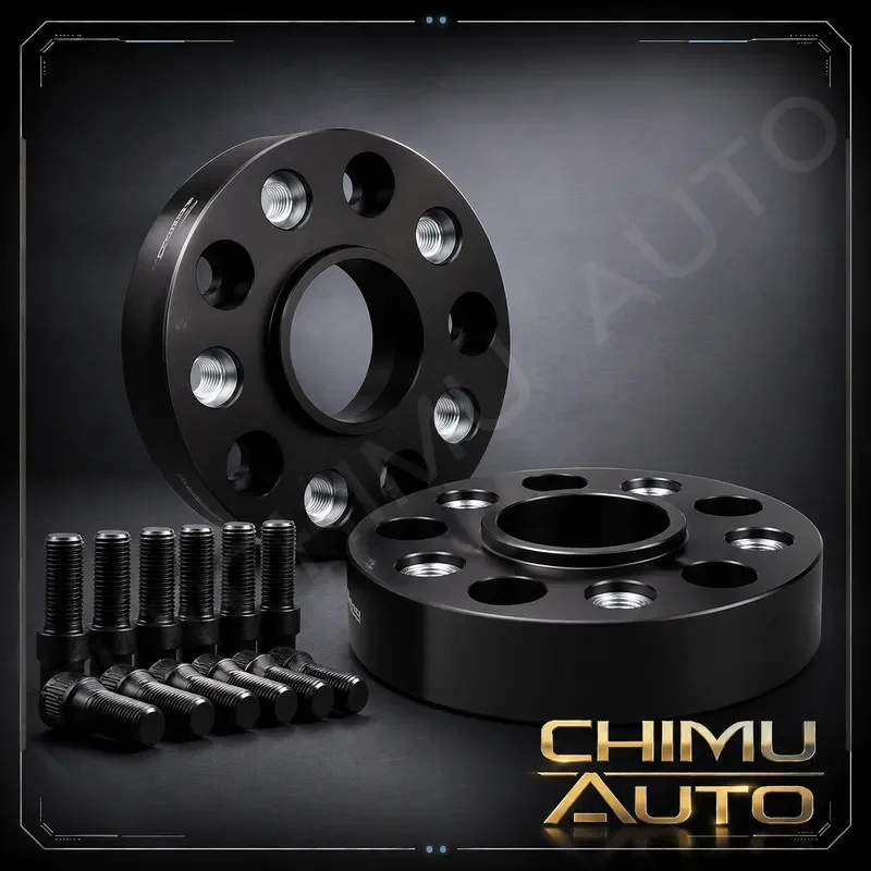 【CHIMU AUTO】 For BMW 1 2 3 4 5 7 Series M Series X1 X2 X3 X5 X6 Z4 Forged Wheel Spacer Adapter 5x120 72.6mm 6061-T6 Kit