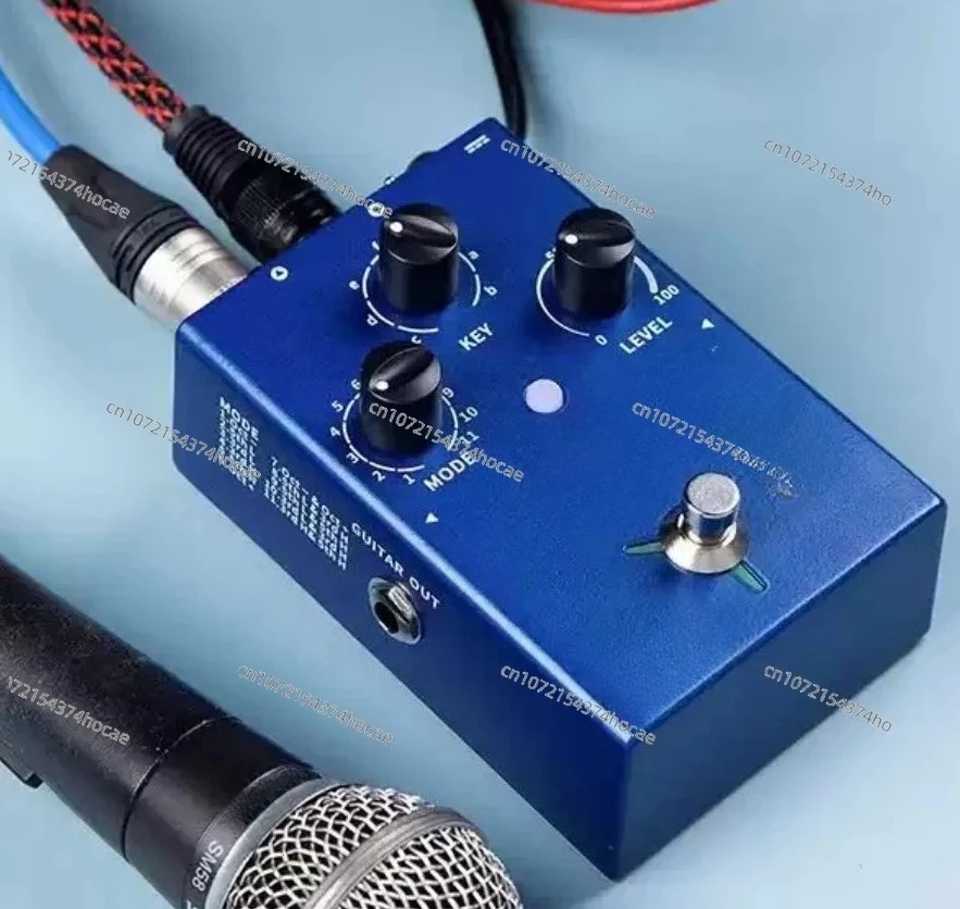 Guitar Single Block Harmony Effect Pedal For Vocal And Instrument Performance And Practice