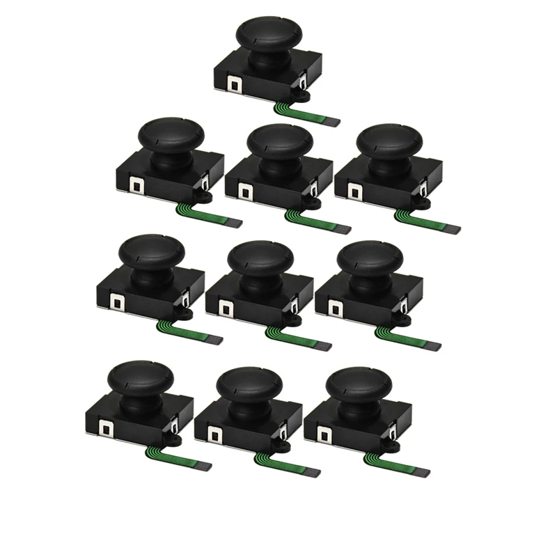 

10PCS Joystick For Switch Lite 3D Analog Joystick Thumb Sticks For Nintend NS Switch Joy Con Joystick Controller, Durable