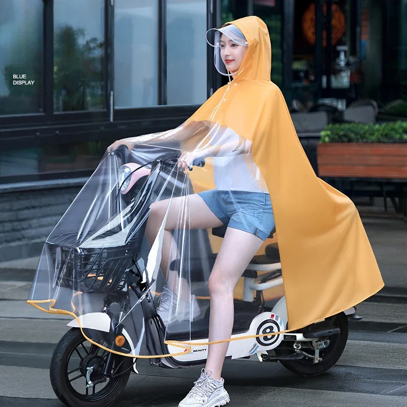 Thick adult raincoat, waterproof poncho, outdoor tour, EVA light raincoat, rain coat women, poncho men, rain coat women