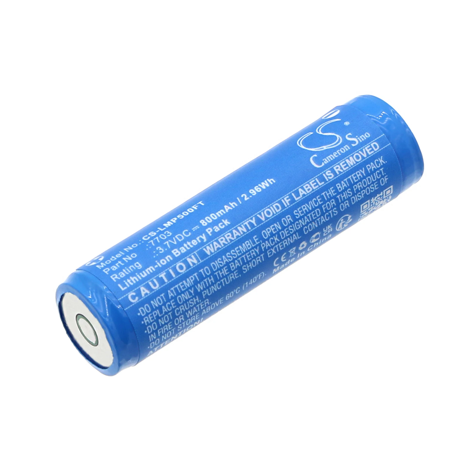 

CS Replacement Battery For Ledlenser Torche P5R,Torche P5R.2 7703 800mAh / 2.96Wh Flashlight