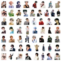 110Pcs Korea Team Stickers Korean Star Kpop DIY Stickers Scrapbooking Phone Luggage Skateboard Decorative Waterproof Decals 4