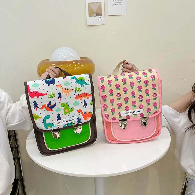 

Children Backpacks Fashion Cartoon Printed Girls Elementary School Backpack Korean Style Outdoor Kids Boys Kindergarten Backpack