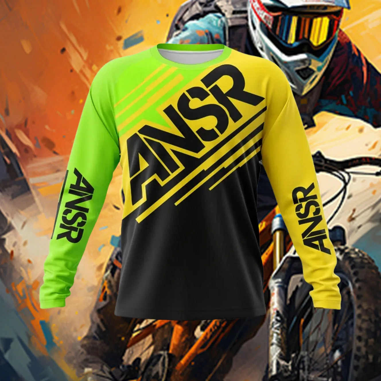 

Off Road Motorcycle Downhill Clothing Sports Motorcycle Sunscreen Riding Clothing Long Sleeved Quick Drying Men's/women T-shirts