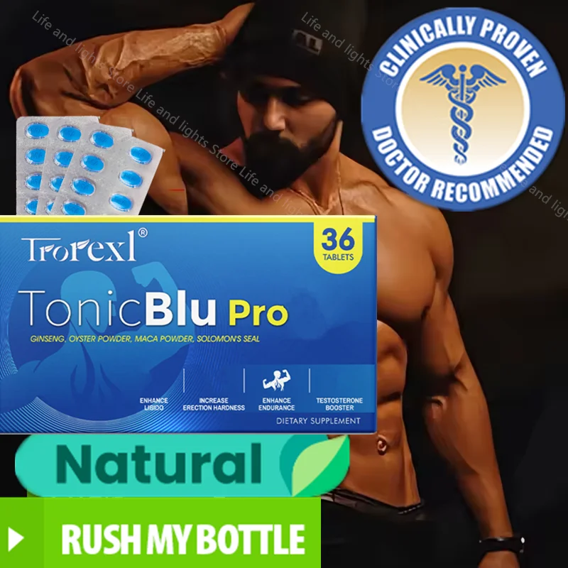 

Trorexl-TonicBlu Pro Мощные синие таблетки высокой чистоты Натуральные энергетические капсулы для мужчин