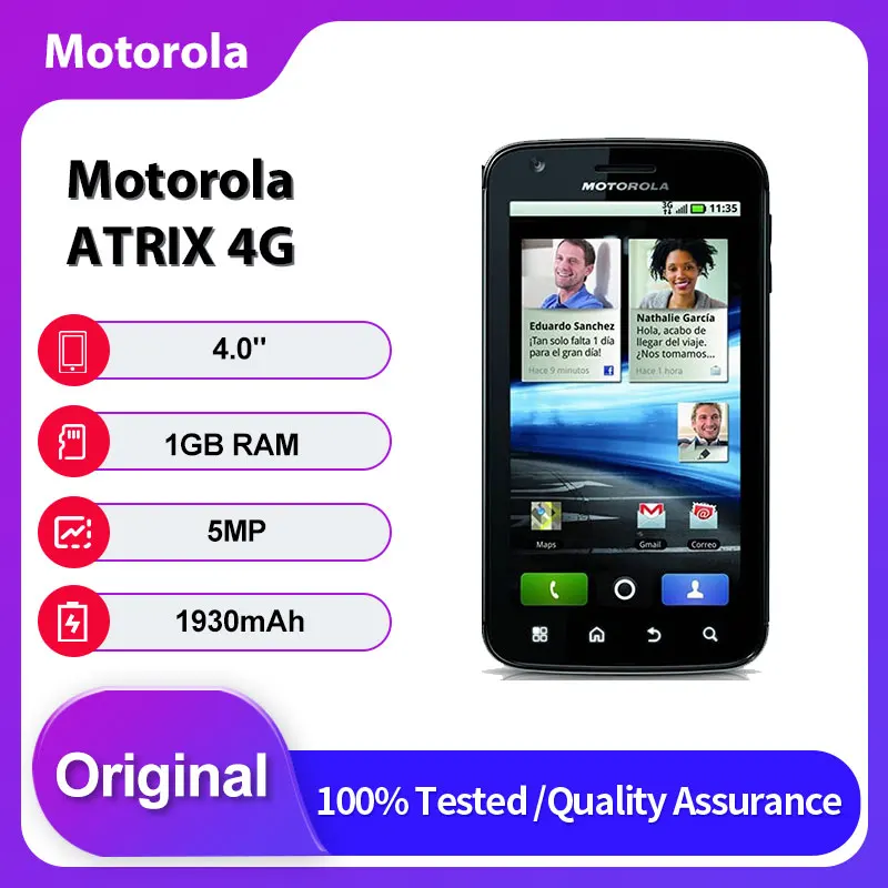 Motorola ATRIX 4G: Compare Prices and Save on Unlocked Smartphones