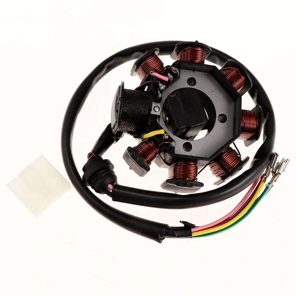 Motorcycle Electric Wire Harness Kit Racing Coil Key Switch Assembly for CG 150cc 250cc ATV Dirt Bike Electric Parts