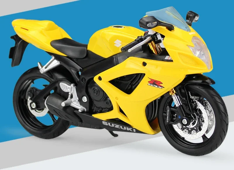 

#For Maisto 1:12 Suzuki Gsx600 Gsx-r600 Gsx R600 Road Race Alloy Motorcycle Model Toy Accessories Collection Gift