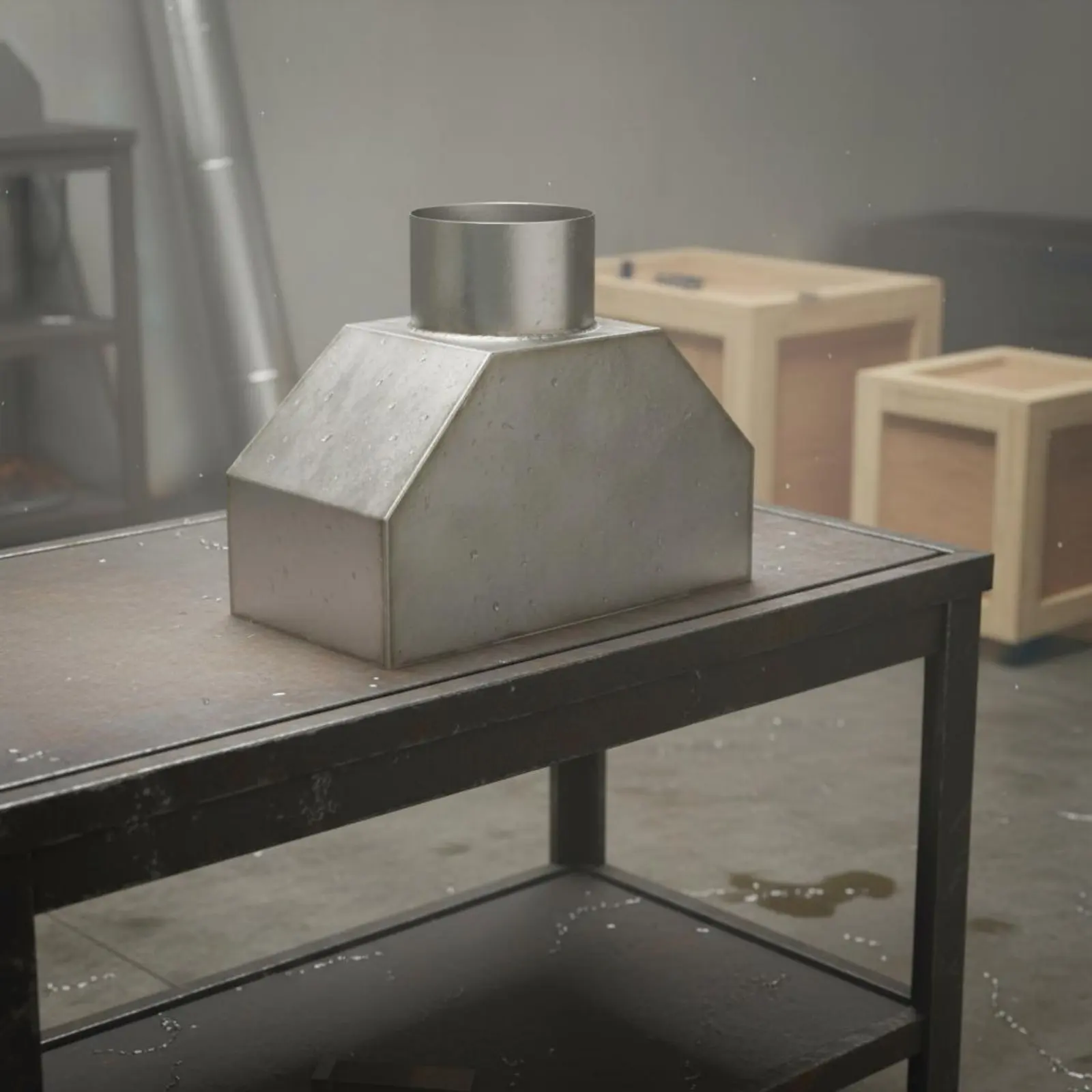 

Smoke Collector Hood Easy to Clean Dust Extraction Hood for Factory