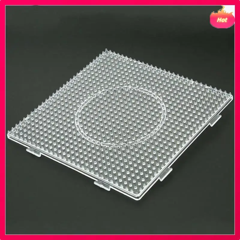 

AYHF 16Pcs ABC Clear 145X145mm Square Large Pegboards Board For Hama Fuse Perler Bead