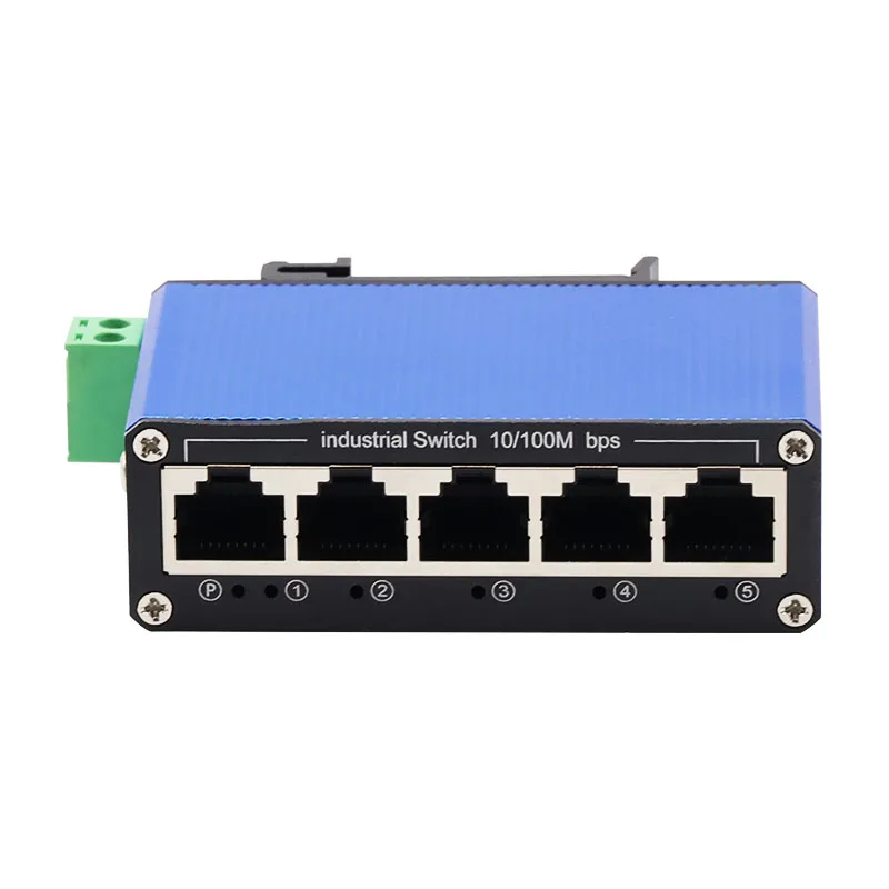 

Промышленный неуправляемый сетевой коммутатор Fast Ethernet MINI с 5 портами, 10/100 Мбит/с, для монтажа на DIN-рейку