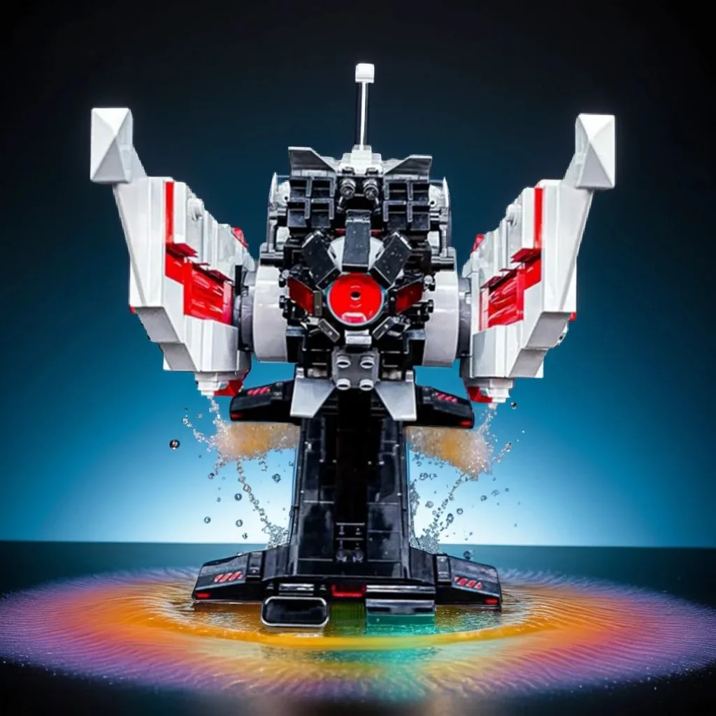 

1206 шт. Moc SAD Destroyer Class DIY Blocks - Menacing Star Cruiser Design, потрясающие инженерные строительные блоки, игрушка