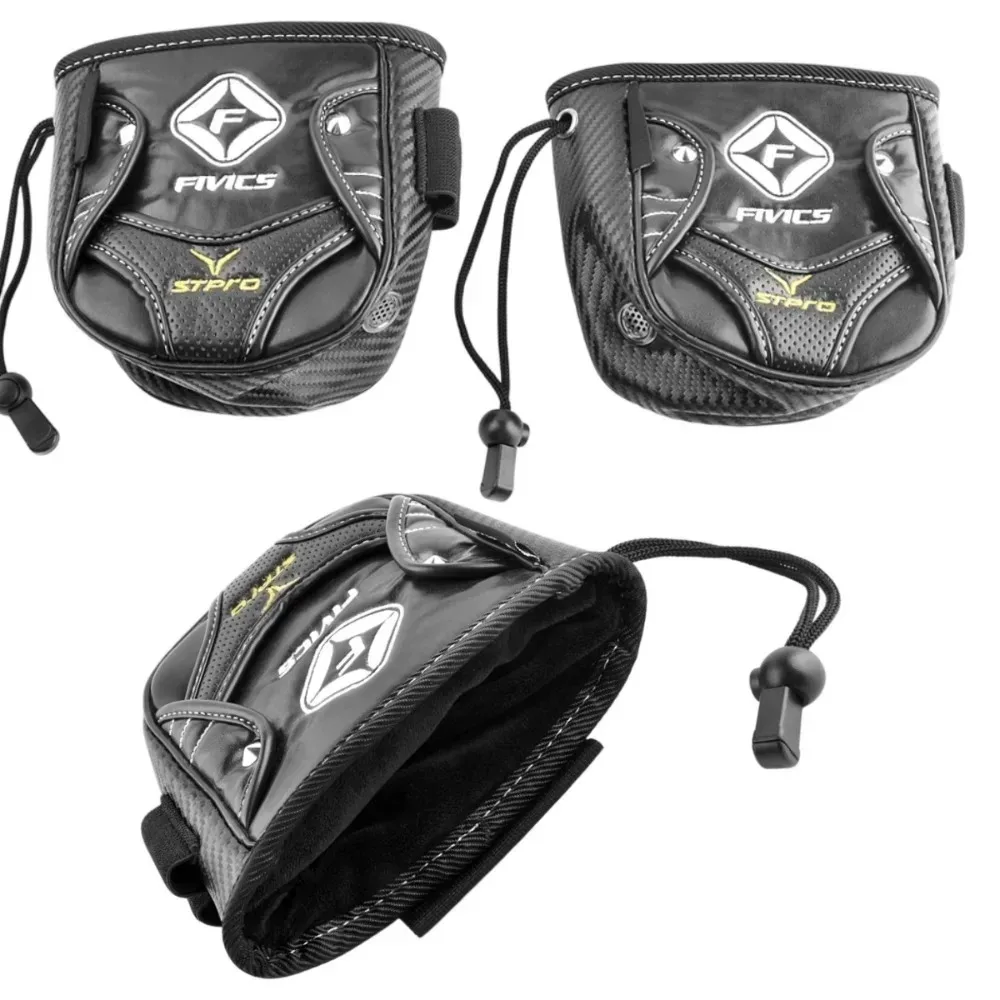 

Archery Leather Velvet Fabric Achery Release Aids Storage Bag 1PC Protective Bag for Shooting Outdoor Hunting Target