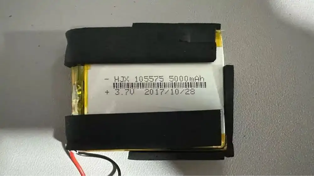buy more will cheap 3.7 Lithium battery pack 5000mAh smoke alarm, cash detector, photography equipment, DC 105575 battery cell