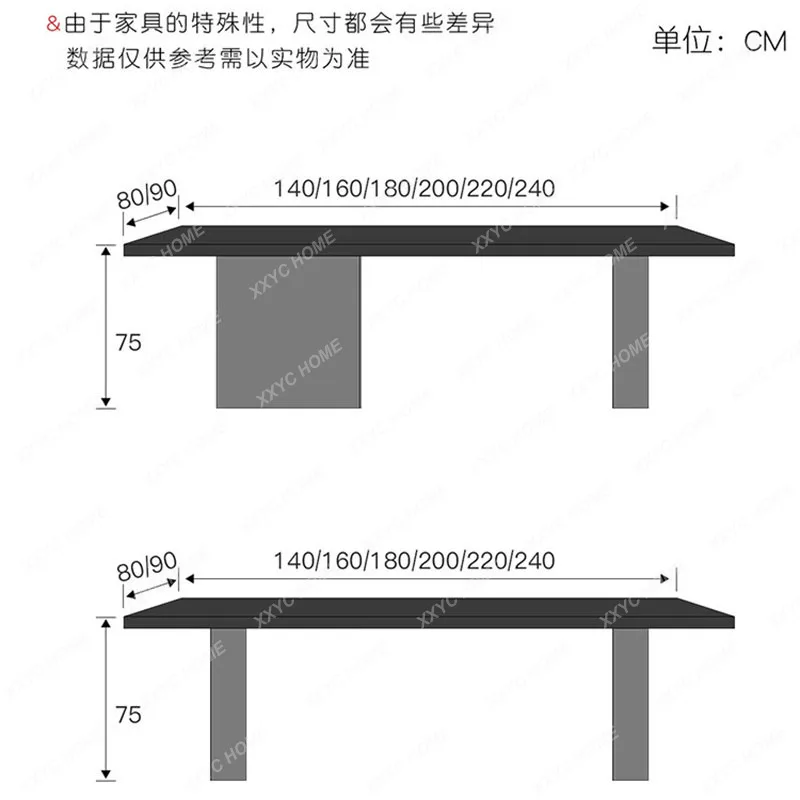XX Luxury Keep Kitchen Tables Tall Modern  Style Dining Tables Rectangle WarmTavolo Rotondo Pranzo Dining Room Furniture