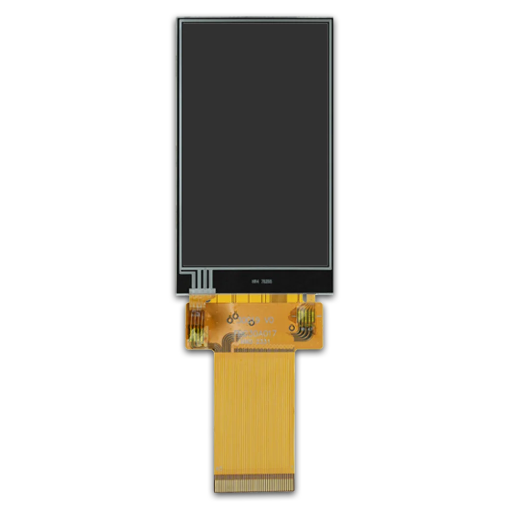 3 inch TFT LCD 240x400, 350nits Brightness display Resistive Touch Panel ST7796S Driver IC Medical and Industrial Applications