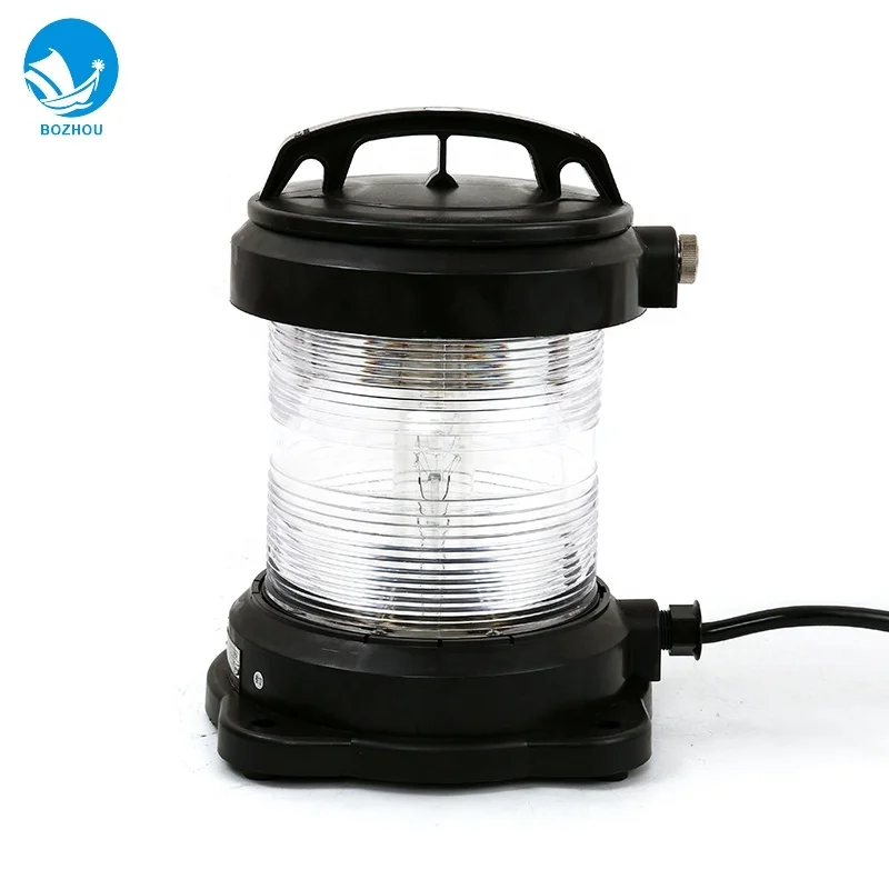 

CXH6-11P ABS сертифицированный однопалубный пластик красный зеленый желтый уличный 360-градусный морской навигационный универсальный светильник для лодки