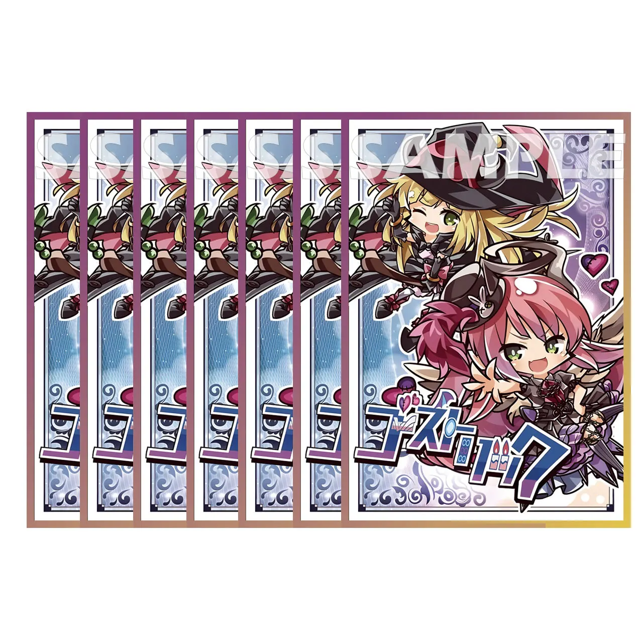 

60ct Holographic Top Loader Anime Trading Card Sleeves Card Shield Board Game Cards Deck Protector for YGO Japanese Size 62x89mm