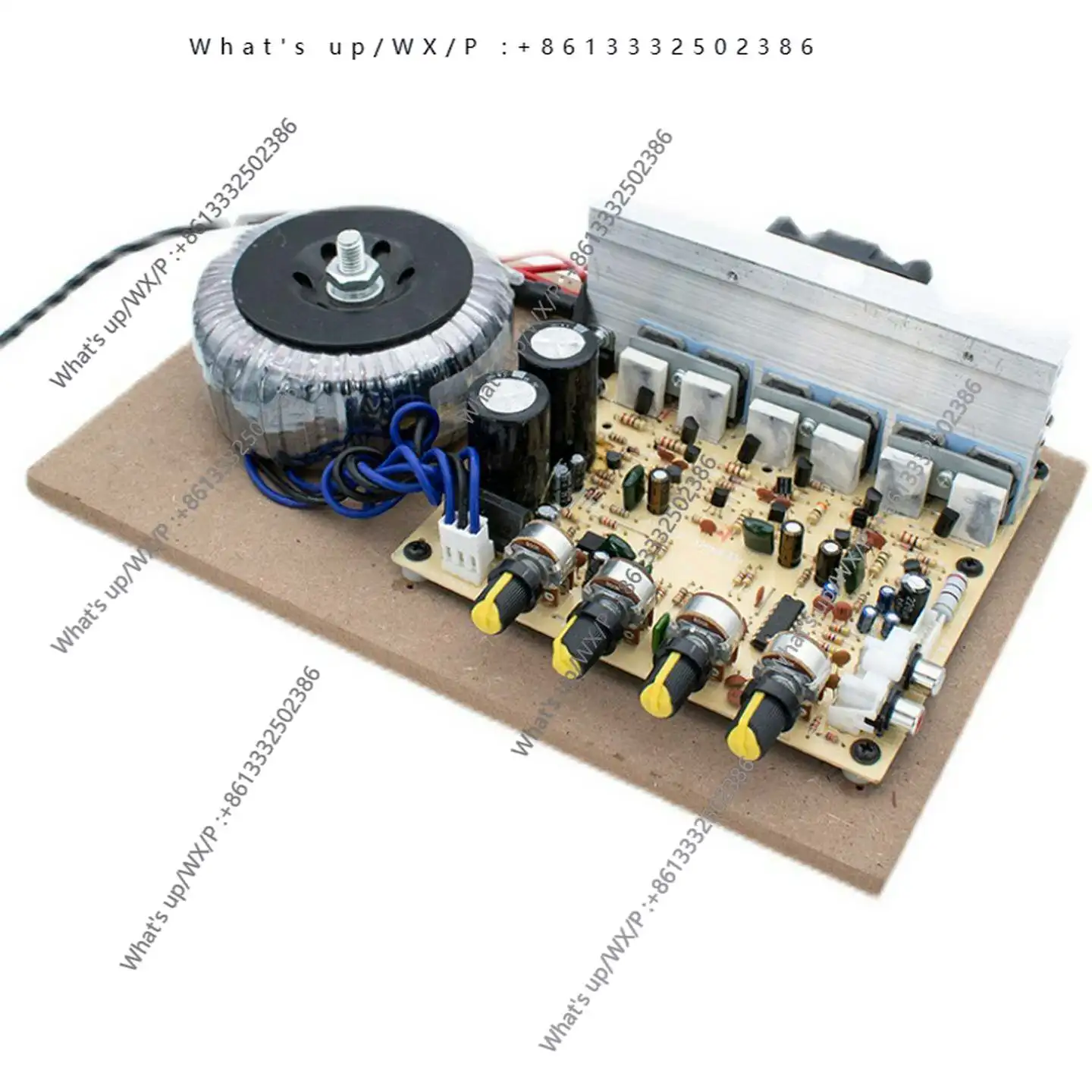 2.1 High Power Amplifier Board Imported Disassembled 3-Channel Tube Speaker Motherboard