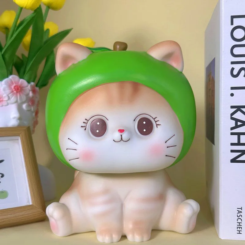 

New Cartoon Fruit Kitten Unisex Wealth Management Savings Can Be Stored And Retrieved