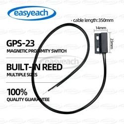 Interruptor de Control magnético de lengüeta de conmutación, 1 piezas, NO/NC, reemplaza el GPS-23, normalmente abierto/cerrado, sensor de inducción de proximidad, 23x14MM