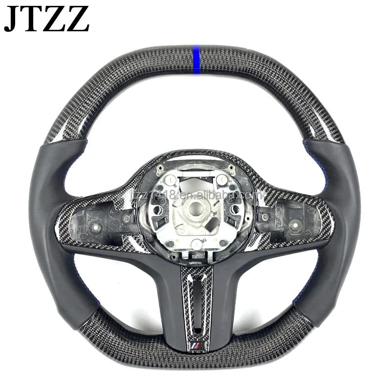 For BMW G80 G87 G82 G87Competition Coupe G05 G06 G07 G15 G14 G16 G30 G31 G32 3 4 Z4 5 Series Steering Wheel Carbon Fiber