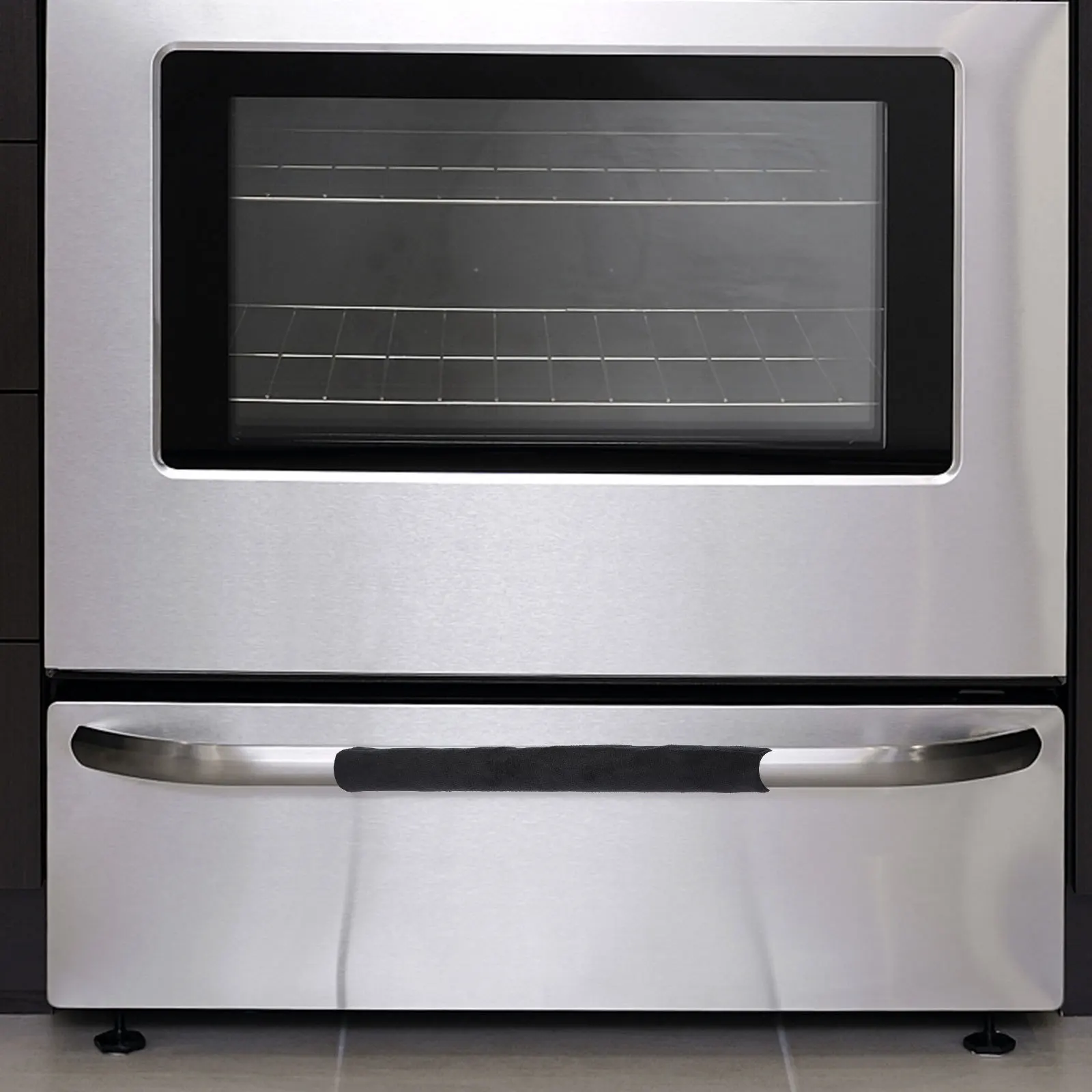 

Door Handle Cover Set of 2 Elegant Simple Design for Fridge Freezer Oven Microwave Kitchen Appliance Protective Cover Anti-Slip