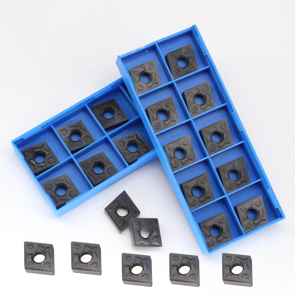 10PCS CNMG120404 / CNMG120408 TF IC907 / IC908 초경 인서트 스테인레스 스틸 가공 선반 도구 CNC 선반 도구